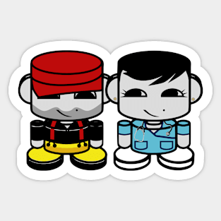 Daddy & Mommy Yo O'BABYBOT Toy Robot 1.0 Sticker